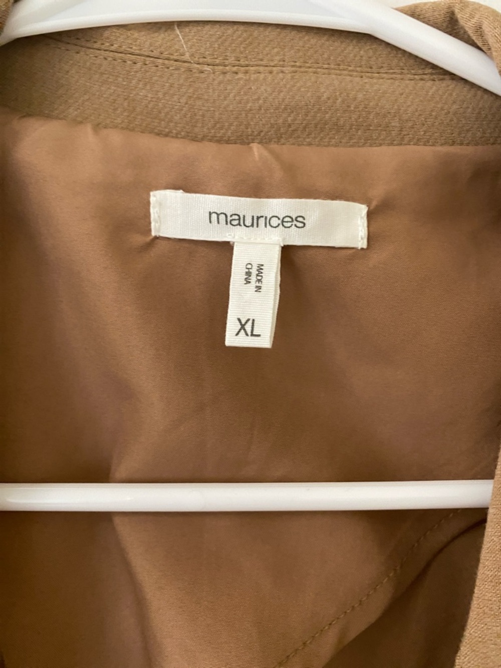 Maurice’s Camel Single-Button Blazer - Picture 2 of 10